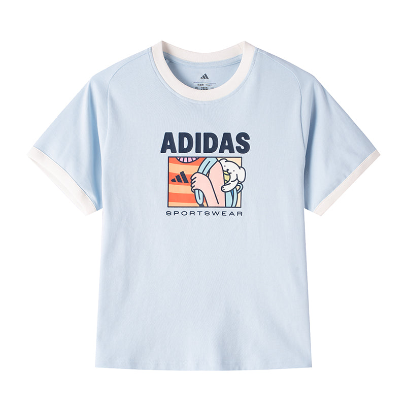 Adidas Women's T-Shirt Short Sleeve T-Shirt KC8602