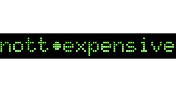 Nott Expensive